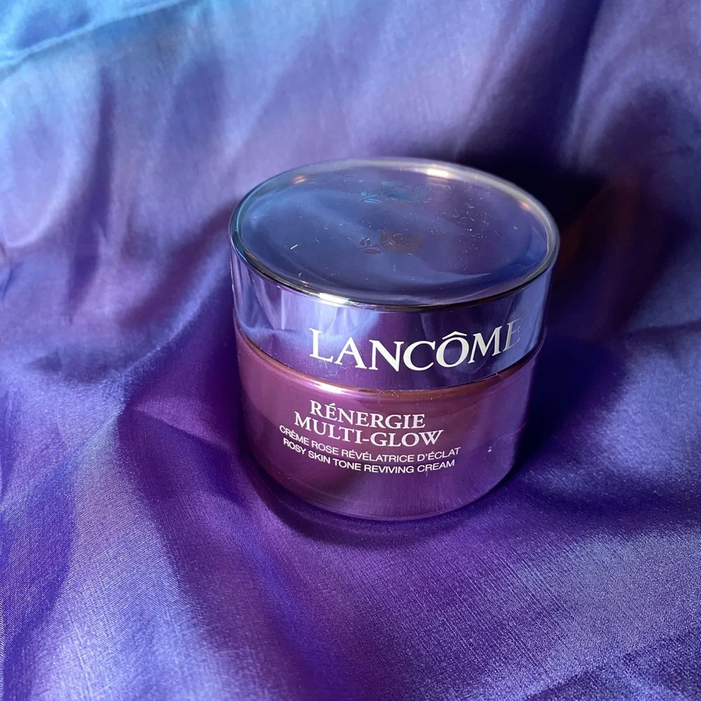 🌹NWOT Lancôme Rénergie Multi-Glow Moisturizer Rosy Skin Tone Reviving Cream - Picture 2 of 8